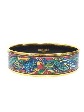 Hermes Bracelet Bangle Enamel